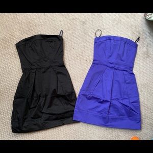 French Connection Strapless Dresses - size 0